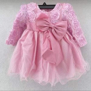 Baby Girl Pink Dress Size 6-12 Months